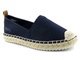 Dámské espadrilky s copánkovou podrážkou - BIG STAR HH274500, tmavě modrá