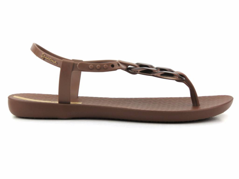 Dámské sandály z elastické gumy - Ipanema 83330, hnědé