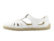 Dámské kožené minimalistické boty Barefoot Helios Comfort 466, bílé