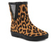 Dámské gumové kotníkové boty, Potocki Chelsea boots, 23-36062, leopardí potisk