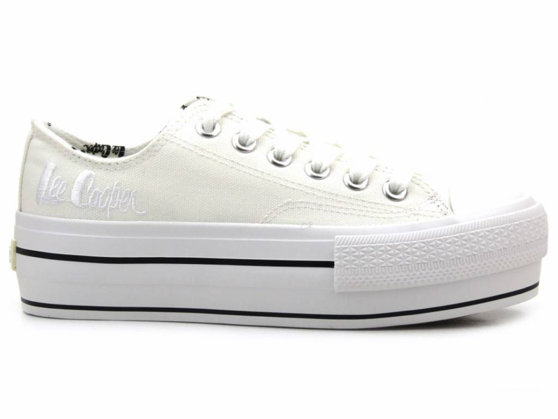 Dámské tenisky, creepers LEE COOPER LCW-22-31-0842L, bílé