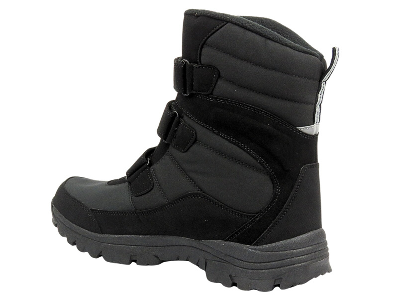 Pánské sněhule, trappery - AMERICAN CLUB Softshell SN 49/24, černé