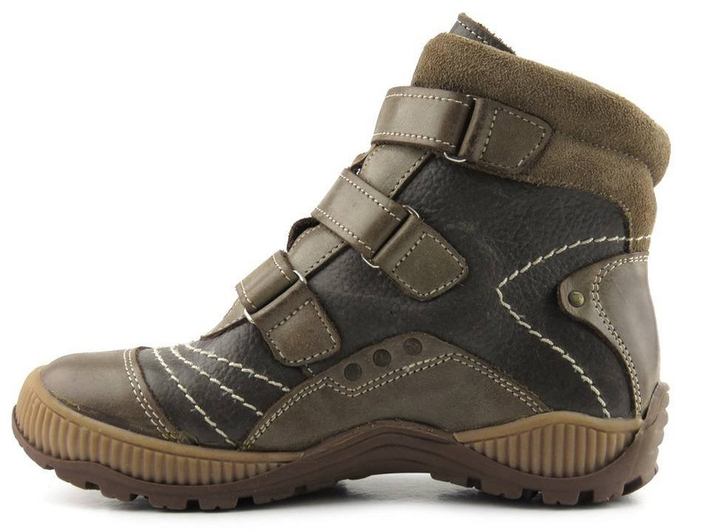 Chlapecké boty na suchý zip Helios 445