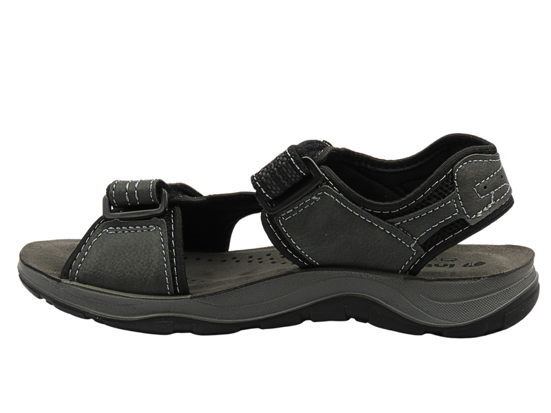 Pohodlné, klasické pánské sandály - INBLU TO-06, černé