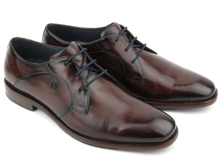 Elegantní pánské kožené boty - BUGATTI 311-A5Q06-1000, hnědé