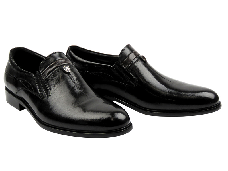 Elegantní pánské mokasíny, JOHN DOUBARE YGC-Z253-351-1, černé