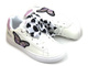 Dětská sportovní obuv s mašlí a motýlem - American Club ES 64/22, bílá
