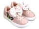 Dětské sportovní boty s mašlí a motýlem - American Club ES 64/22, růžové