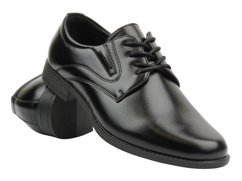 Elegantní dětské polobotky, komunioní boty - Unisoft 24ML26-6777, černé