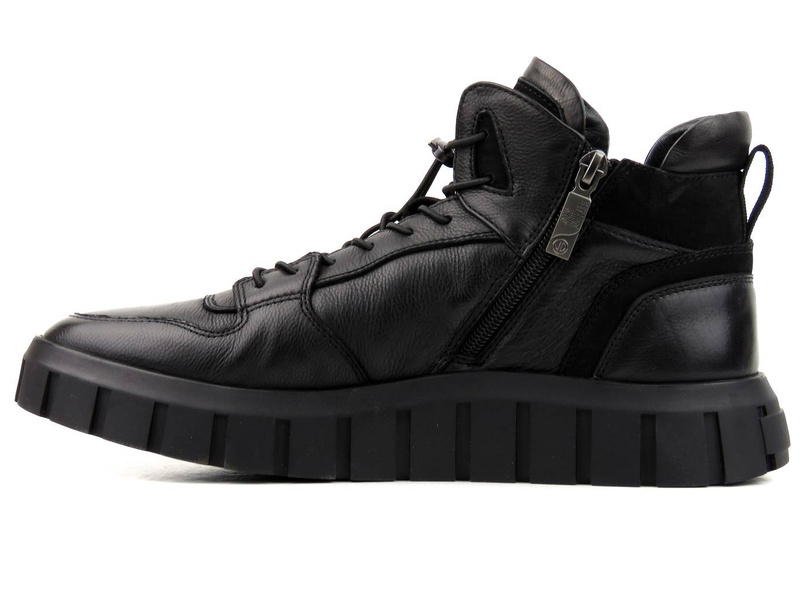 Pánské zimní tenisky - JOHN DOUBARE H1706L-W25-P742R, černé