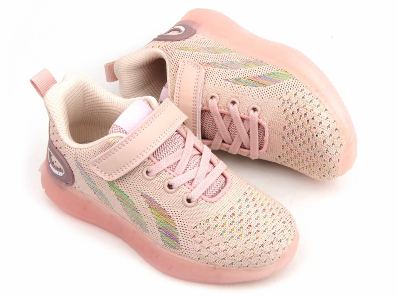 Dětské sportovní boty, tenisky American Club RL 79/22, růžové