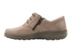 Pohodlné kožené dámské polobotky Helios Komfort 477, khaki