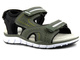 Dětské sportovní sandály pro kluky - American Club ES33/21 (22), khaki