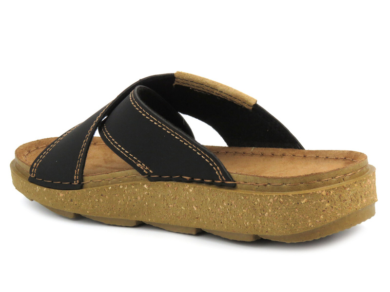 INBLU MT-20 pánské žabky, černé