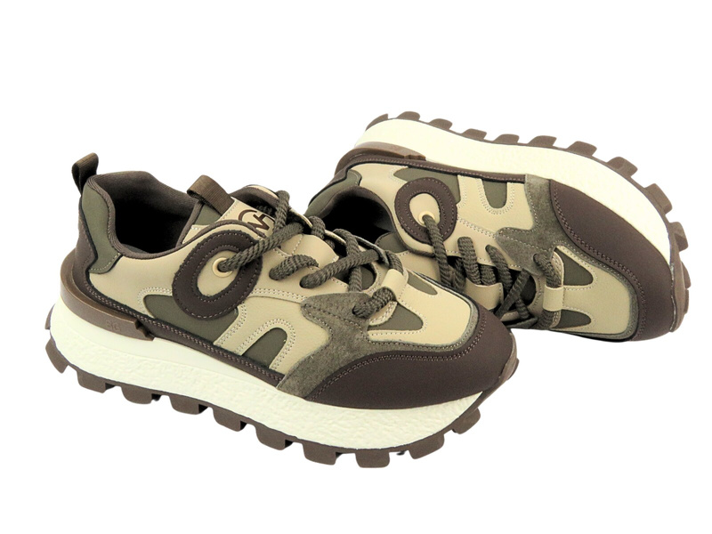 Dámská sportovní obuv na platformě - CheBello 4292, černá