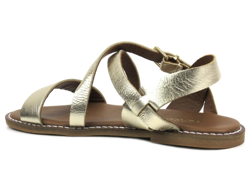 Klasické dámské sandály - VENEZIA MRZ10903, zlaté