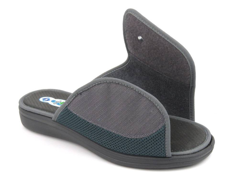 Pánské preventivní a zdravotní pantofle - Befado Dr Orto 078M001, šedé