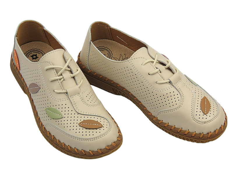 Dámské polobotky béžové Evento 25SP17-8544