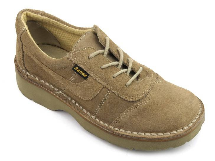 Pánská obuv pro mládež z přírodní kůže - HELIOS 607 ST, béžová