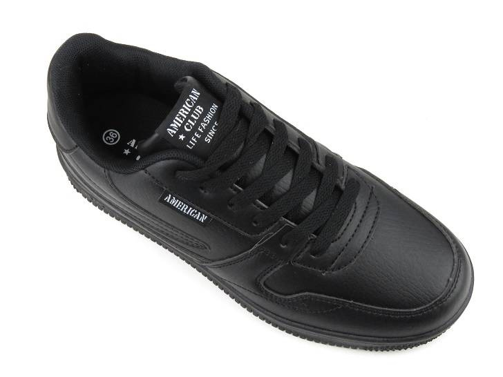 Sportovní obuv pro mládež AMERICAN CLUB FH 57/23, černá