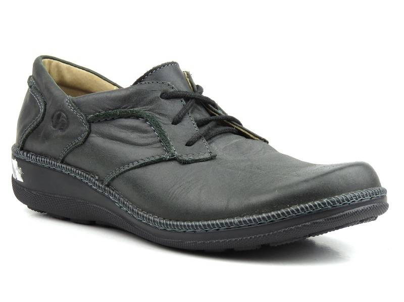Lehká pohodlná dámská obuv z přírodní kůže HELIOS 715-2, grafit