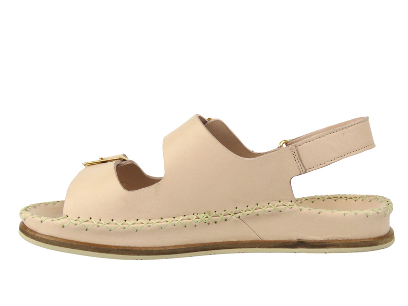 Dámské kožené sandály Nika Comfort 01110, růžové