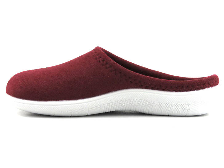 Dámské pantofle s ozdobnými krystaly - INBLU BS-46, švestka