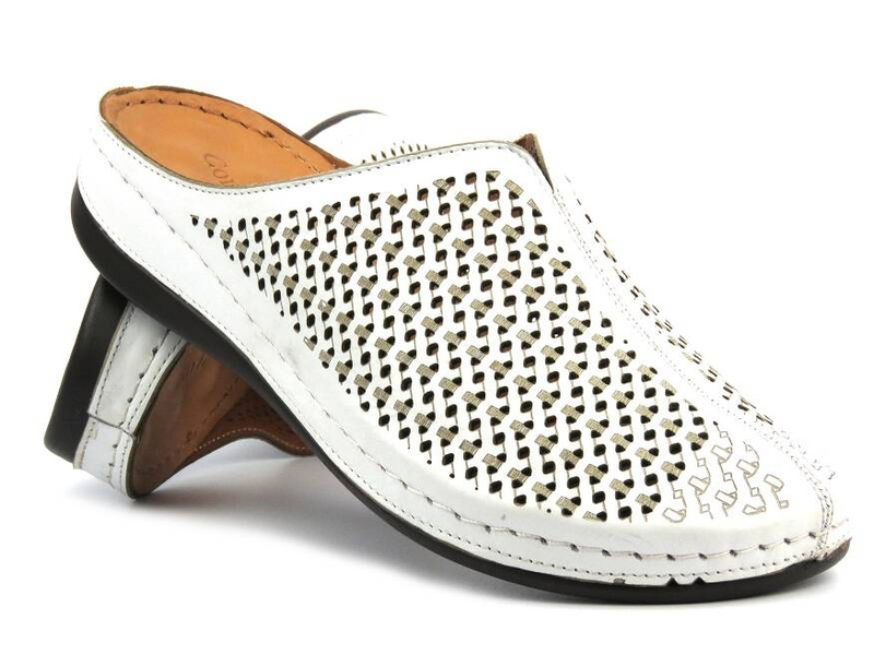 Dámské žabky na platformě - Comfortabel 700537-03, bílá