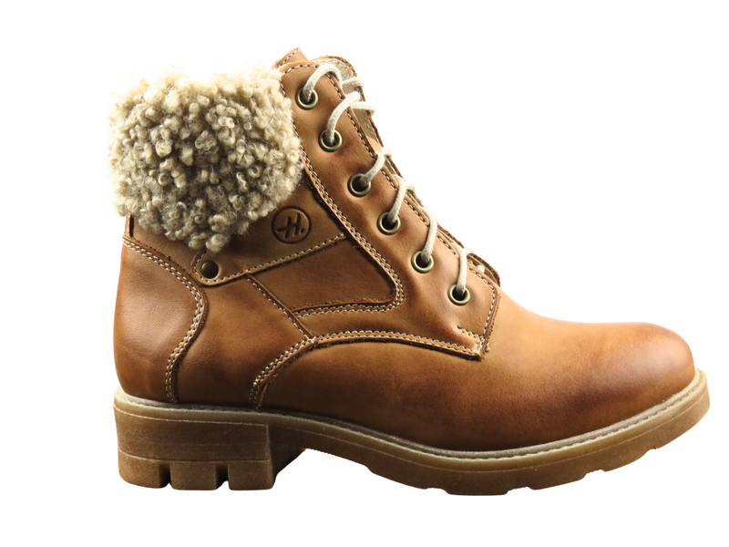 Dámské trekové trapery Helios Komfort 565, hnědé