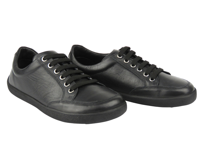 Dámské barefoot polobotky Nika Komfort 26014, černé