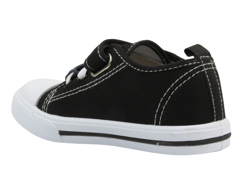 Dětské tenisky - American Club TEN 124/24, černé