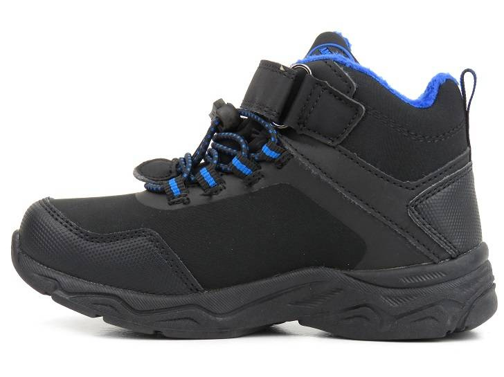 Dětské sněhule, boty - AMERICAN CLUB HL 28/22, černá s modrou