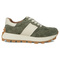 Dámské kožené tenisky khaki Filippo DP7112/25
