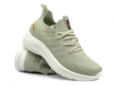 Dámské boty a mokasíny Potocki 24-44301, šedé