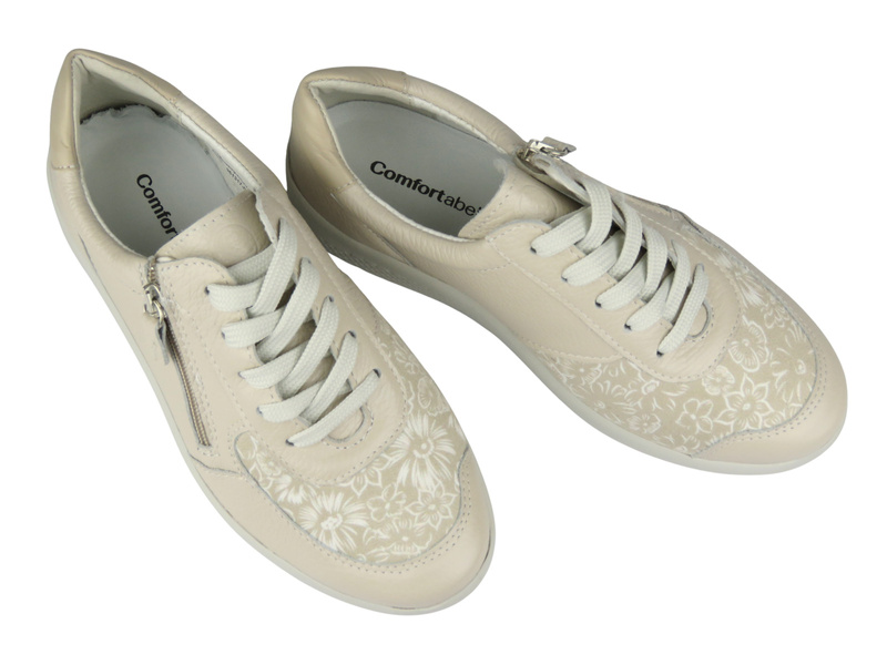 Pohodlné dámské polobotky na halluxy Comfortabel 951317-55 béžové