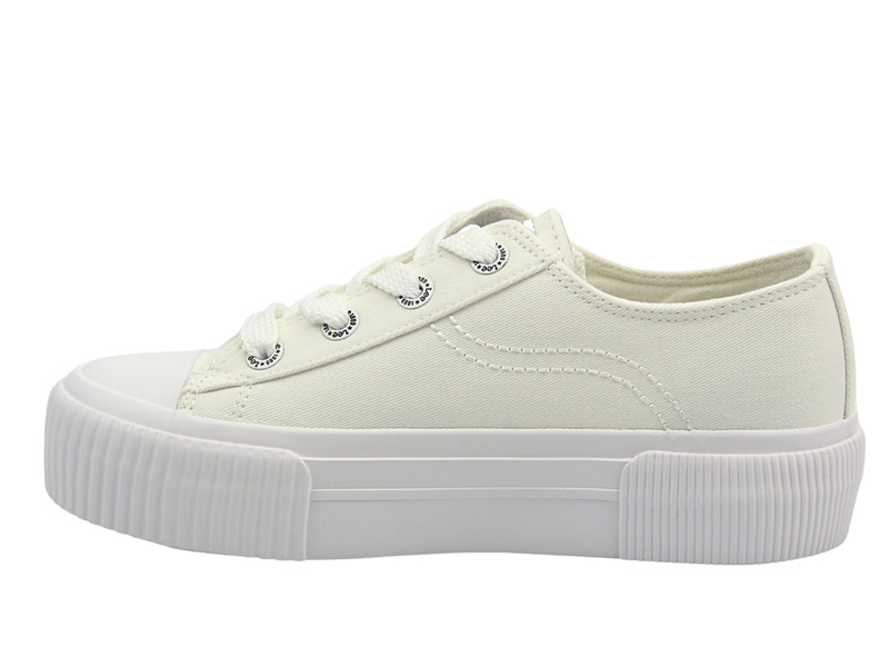 Dámské tenisky na platformě, bílé – Lee 50251001.1FG
