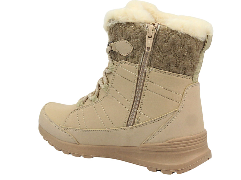 Dámské vysoké sněhule AMERICAN CLUB SN45/24, béžové