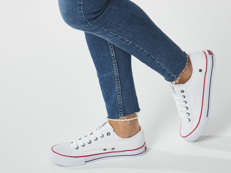 Klasické dámské tenisky Big Star DD274336, bílé