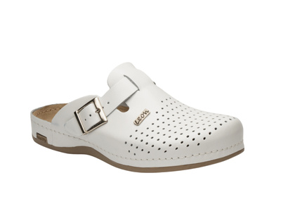Pánské pantofle Leon 700M, bílé