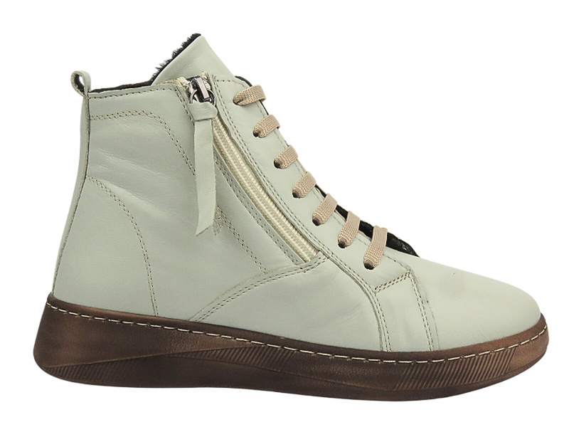 Pohodlné dámské kotníkové boty VACARO 3.982.803, šedé