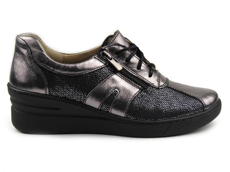 Dámské tenisky, sportovní obuv Helios 377, stříbrné