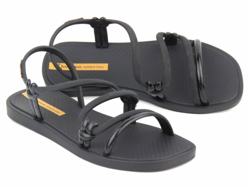 Veganské dámské sandály - Ipanema 26983, černé
