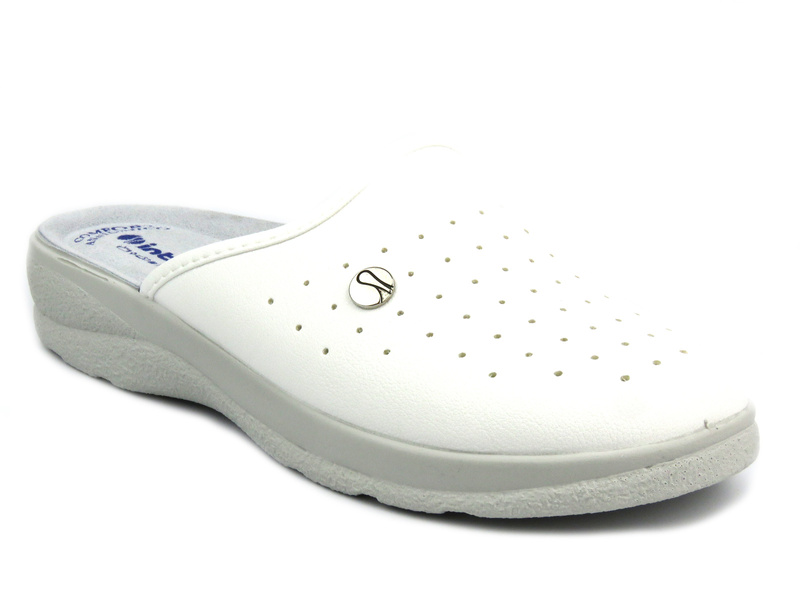 Pánské plstěné pantofle s koženou vsadkou - INBLU VE-02, tmavě šedá