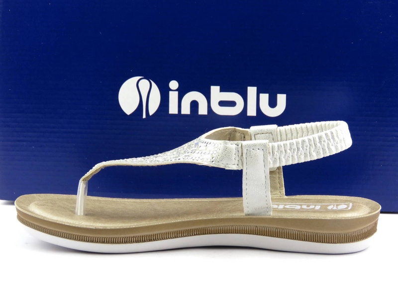 Dámské nazouváky - Inblu BA-43, bílé