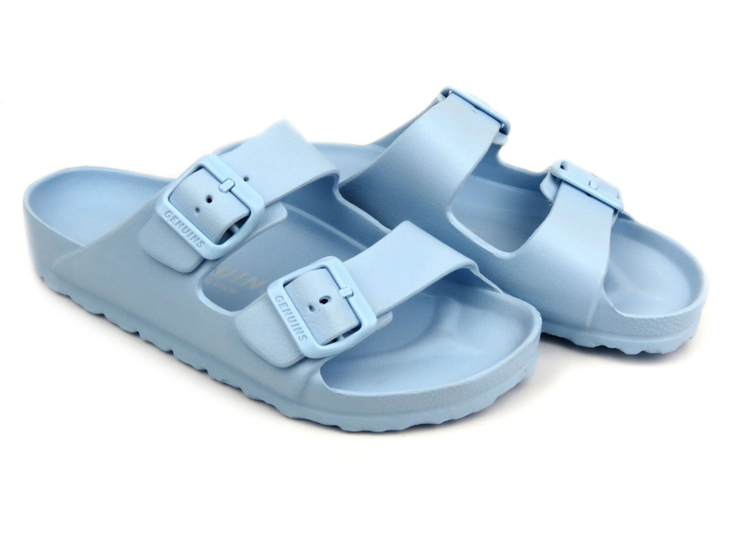 Dámské žabky na platformě - American Club NH154/24, béžové