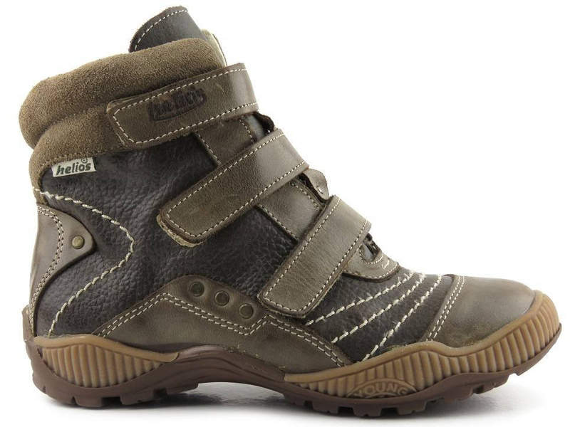 Chlapecké boty na suchý zip Helios 445