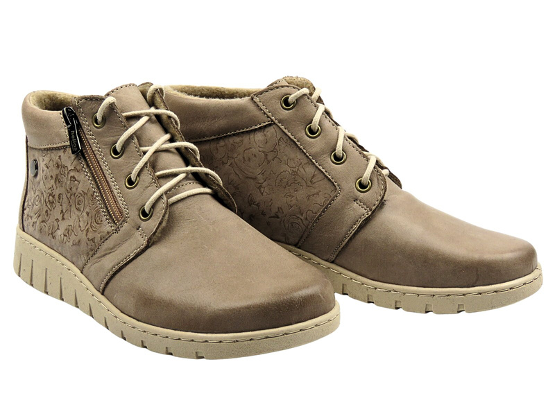 Ghete de damă de la marca poloneză Helios Komfort 789, bej