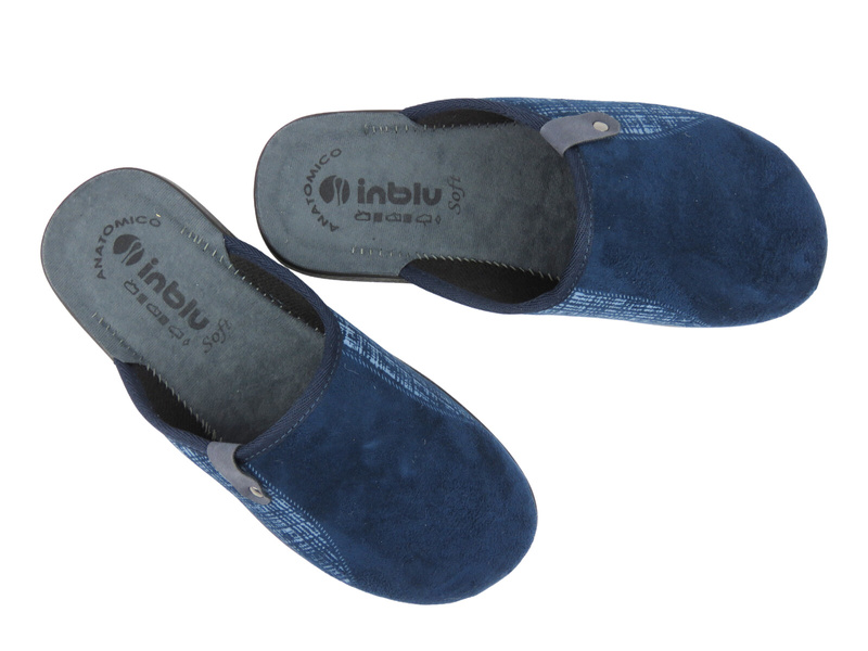 Pohodlné pánské pantofle Inblu DG-21, tmavě modré