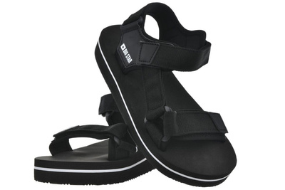 Sportovní sandály na suchý zip - Big Star NN274A532, černé