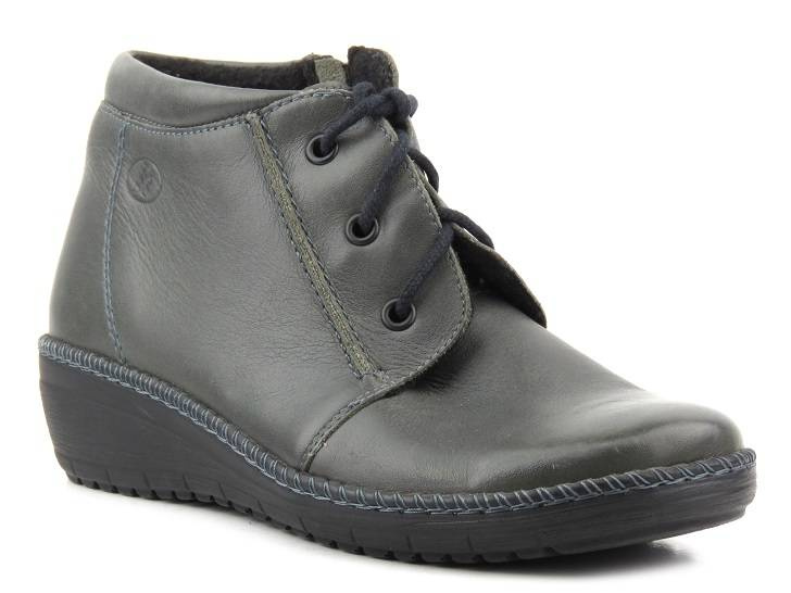 Dámské kotníkové boty - HELIOS Komfort 518-2, šedá II
